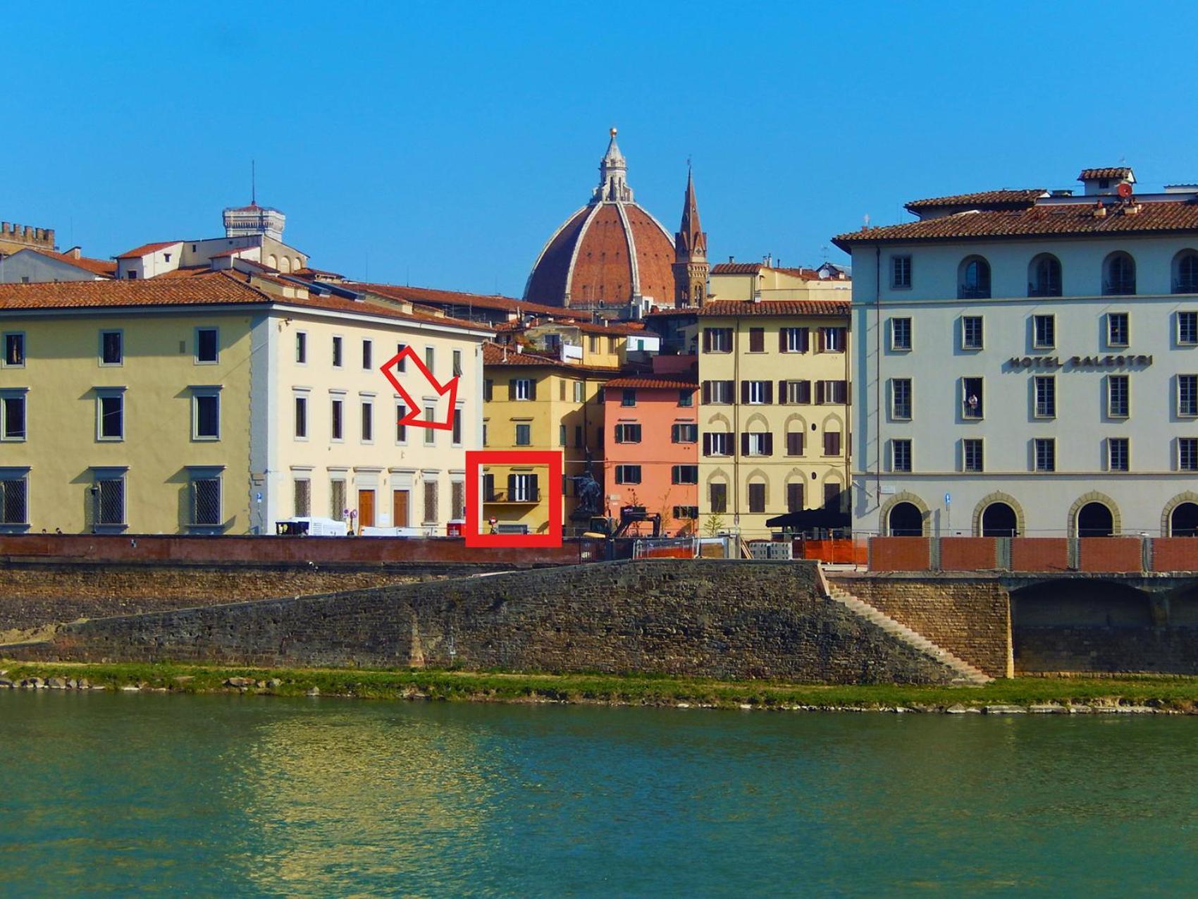 3 Master Bedrooms With Balcony On The River With Views Florença Exterior foto